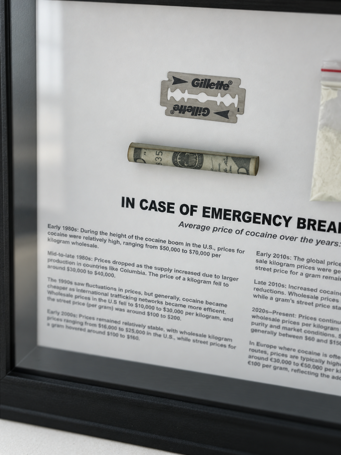 EMERGENCY C0C A1 NE DOLLAR FRAME