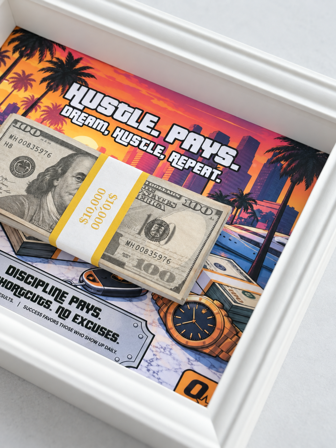 GRAND THEFT MONEY FRAME