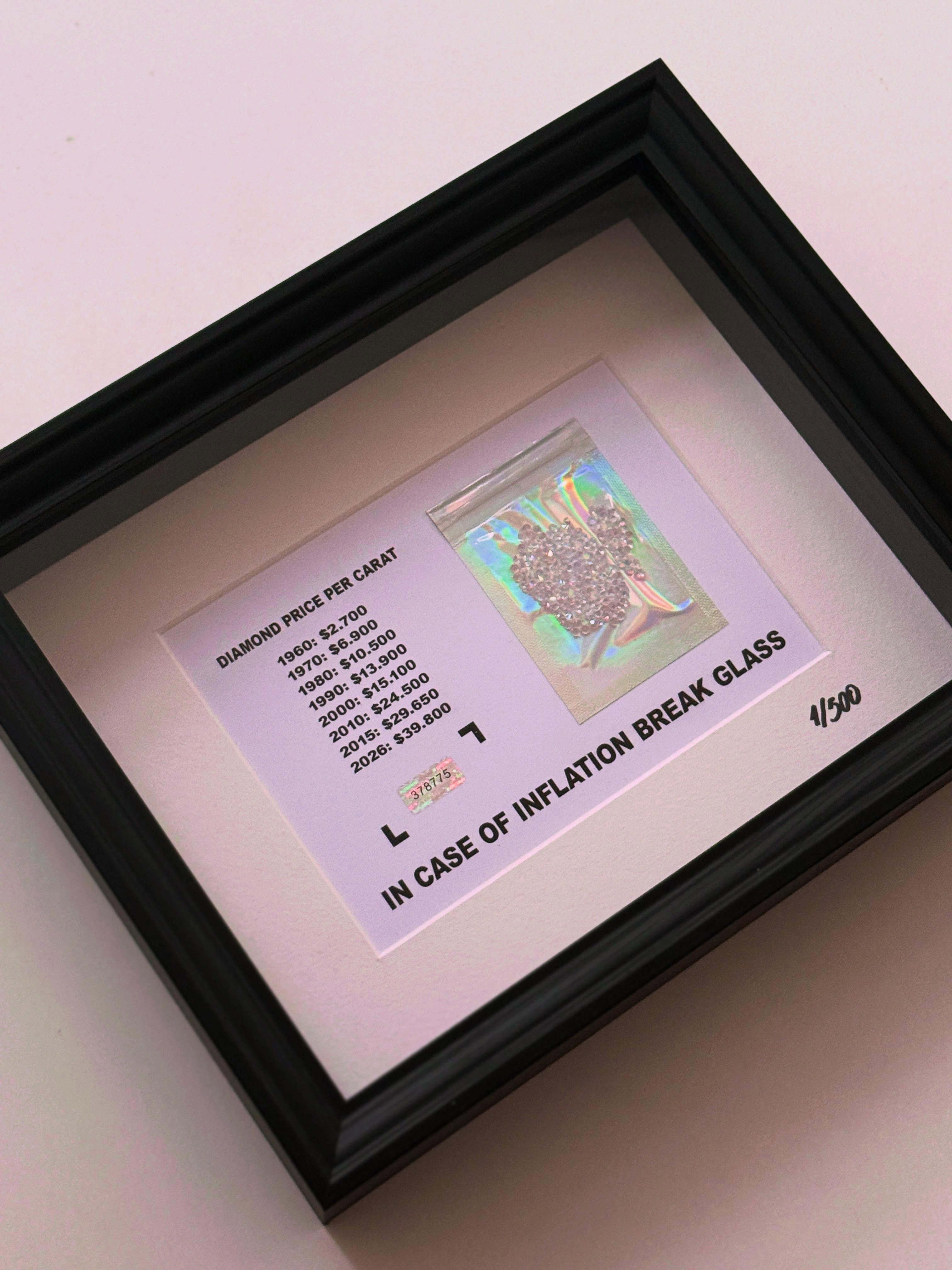 IN CASE OF INFLATION – DIAMONDS FRAME #2