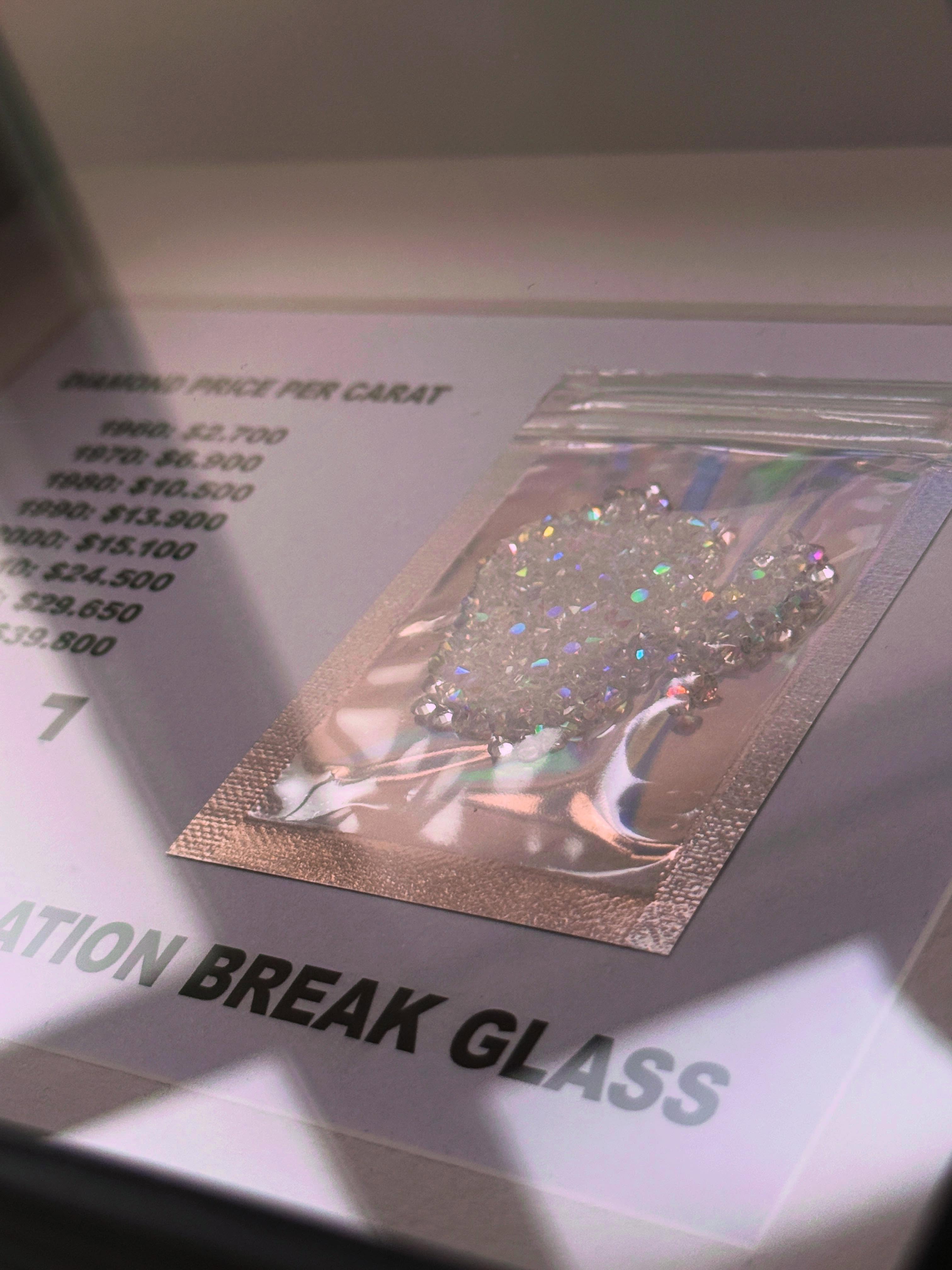 IN CASE OF INFLATION – DIAMONDS FRAME #2