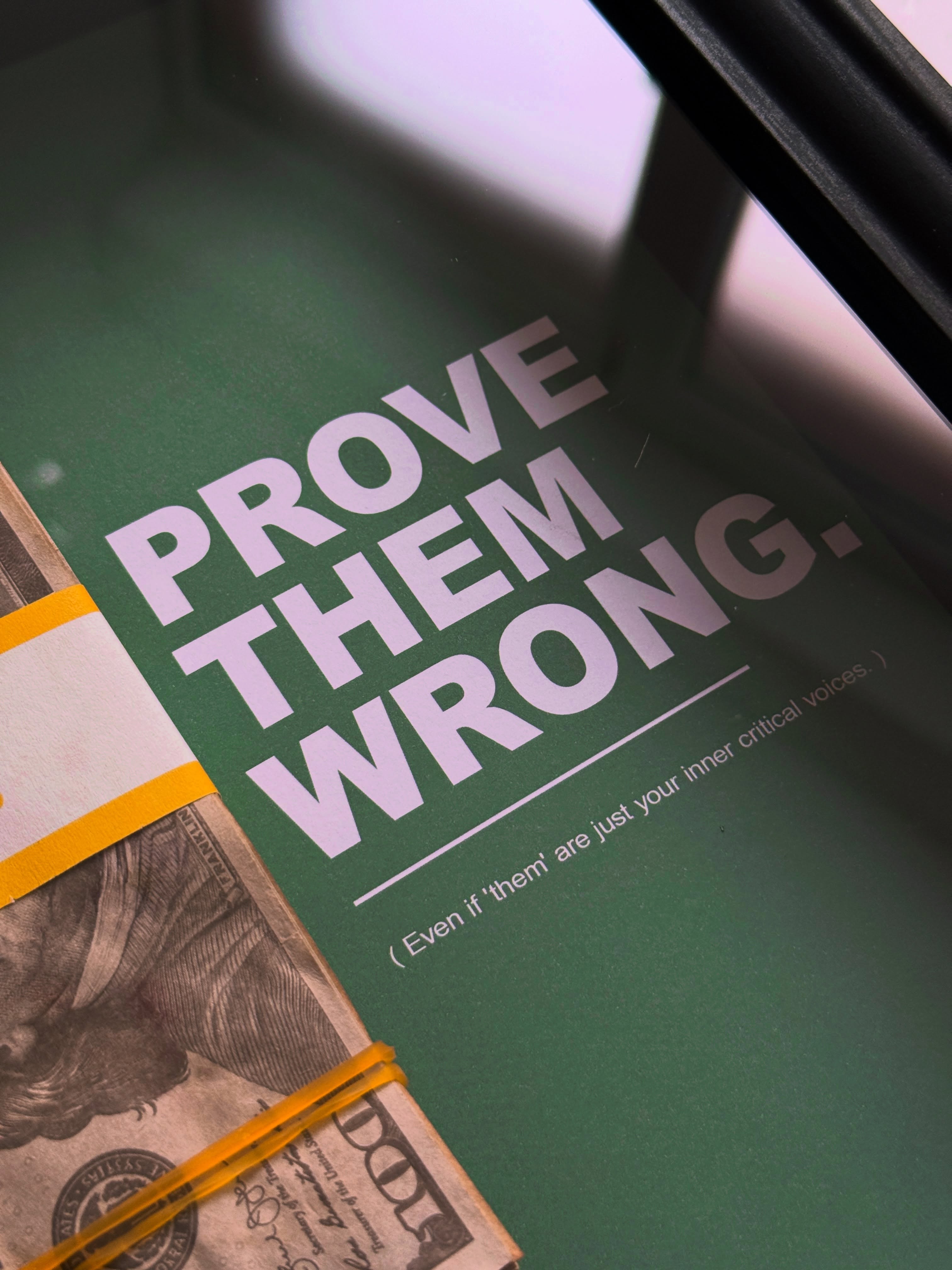 PROVE THEM WRONG FRAME