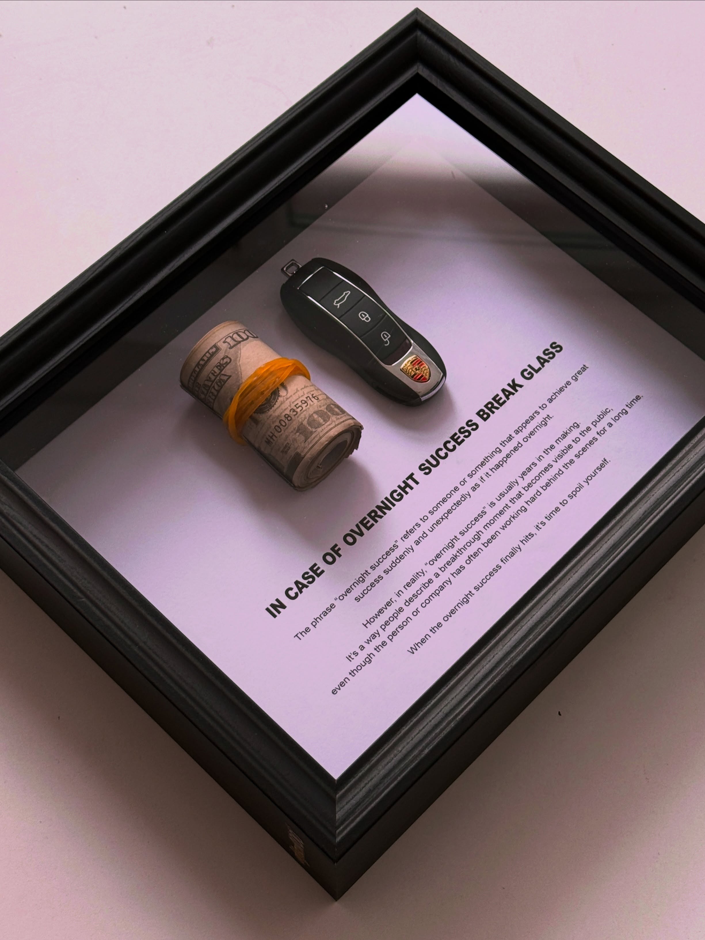 THE OVERNIGHT SUCCESS FRAME