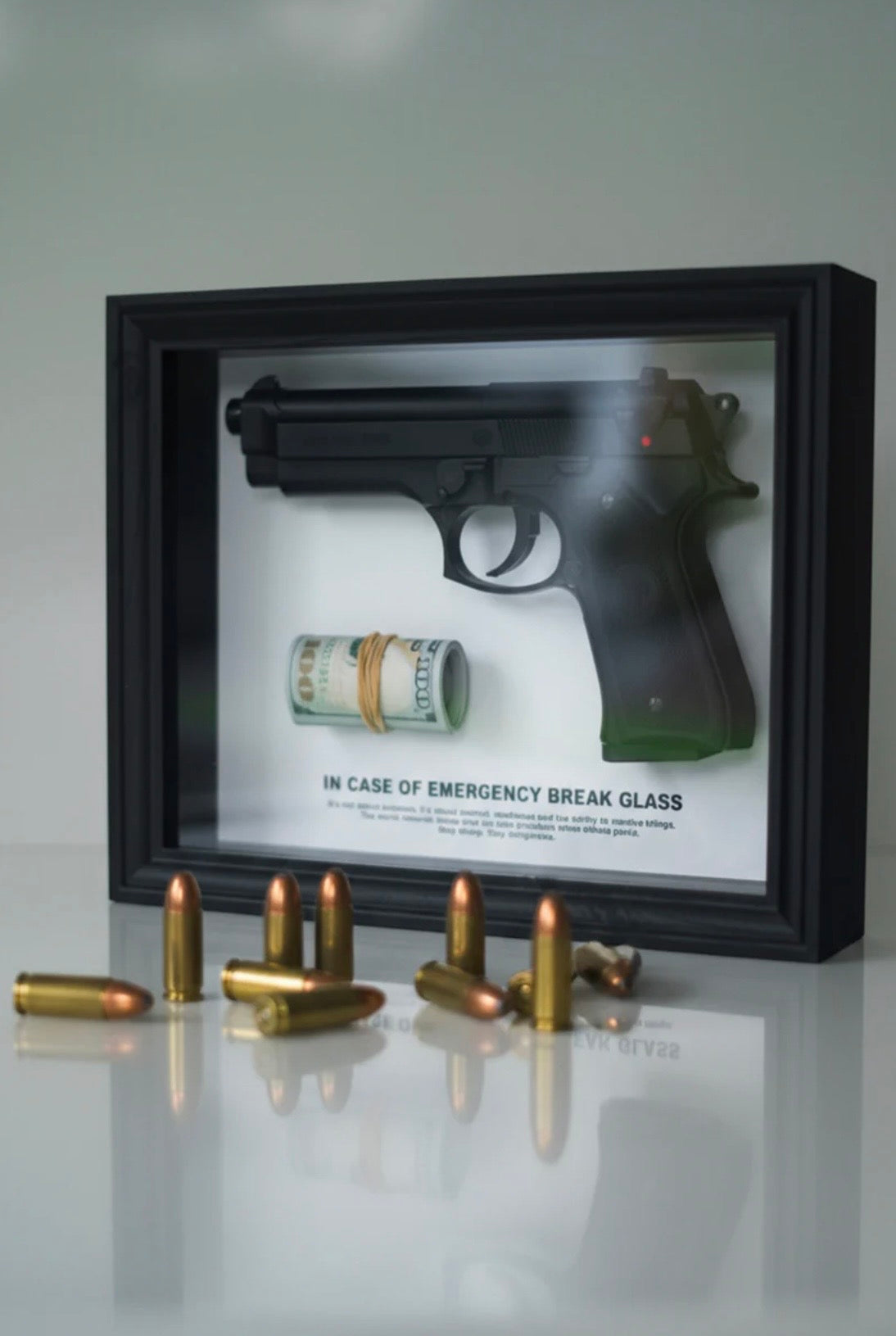 CASH & CARRY FRAME