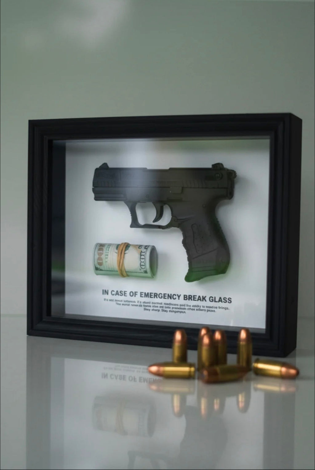 CASH & CARRY FRAME