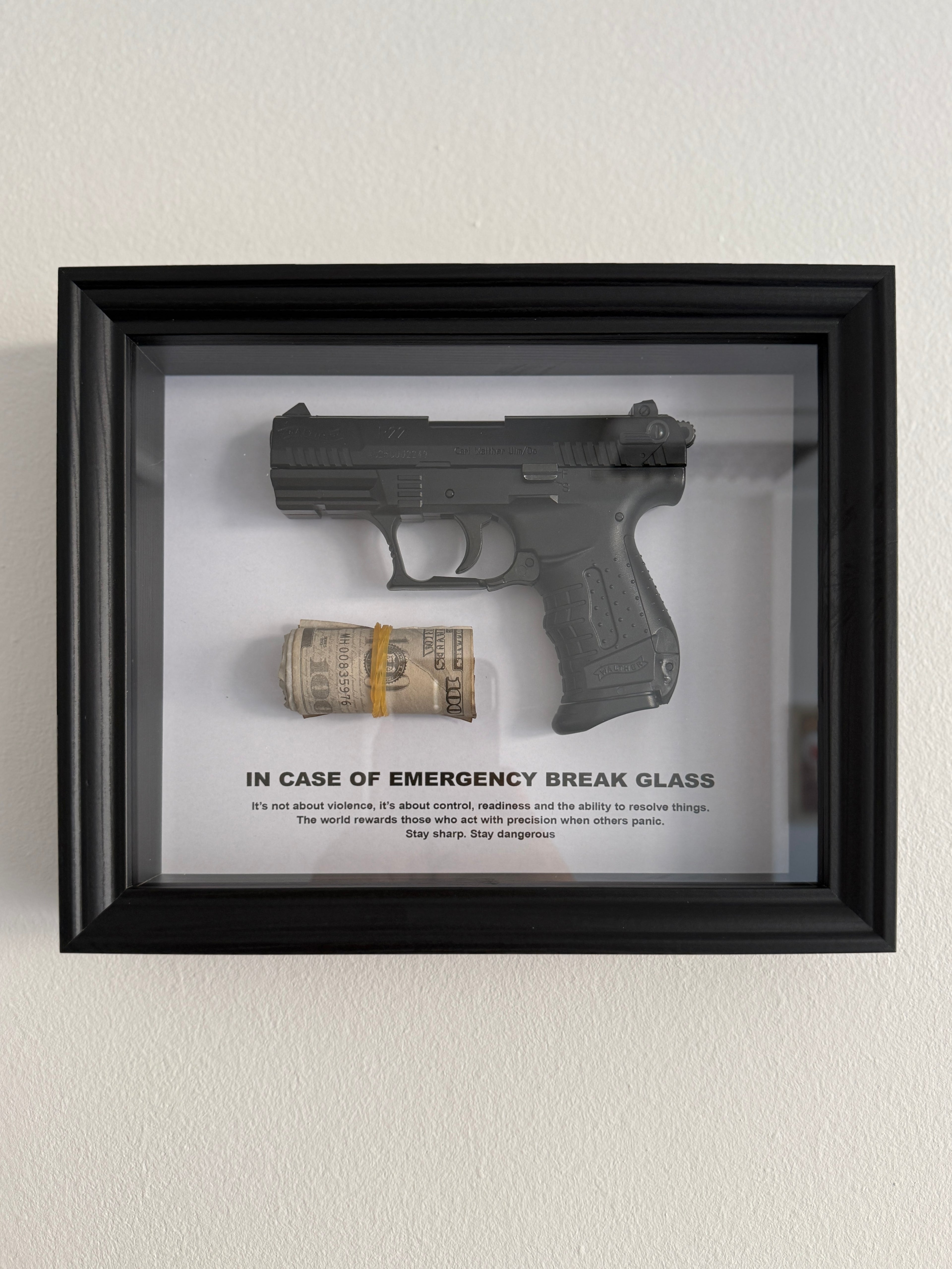 OBJECT100™ Cash & Carry Frame – Limited Edition Collectible Wall Art